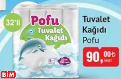 POFU TUVALET KAĞIDI POFU TUVALET KAĞIDI